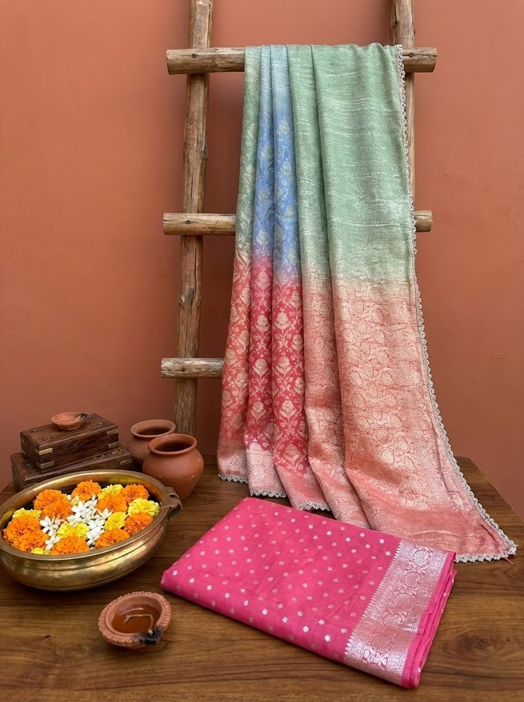 Aurelia Mist Khaddi Gerogette